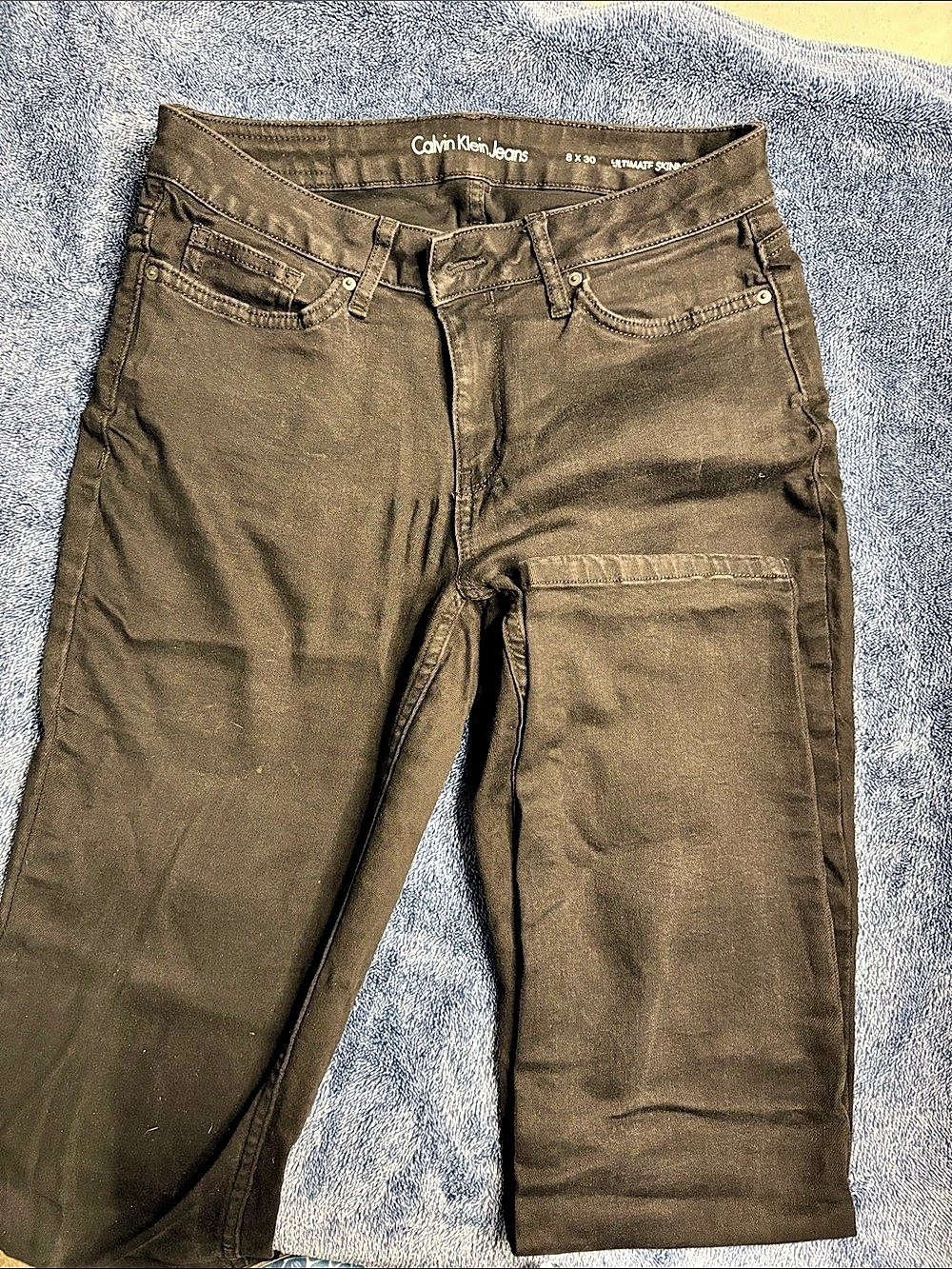 Calvin Klein Skinny Jeans Black